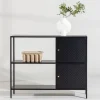SALTA Buffet 2 portes en métal L100cm
