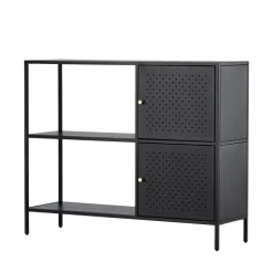 SALTA Buffet 2 portes en métal L100cm