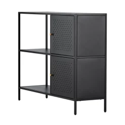 SALTA Buffet 2 portes en métal L100cm