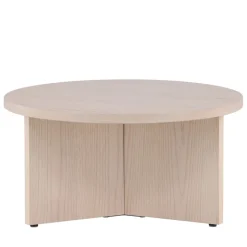SALTO Table basse ronde en bois ø85cm
