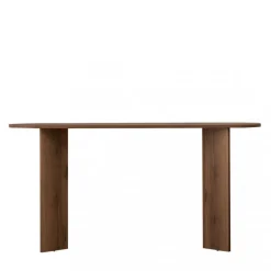 SAM Console ovale en bois L150cm