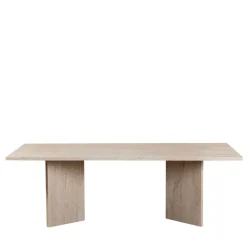 SAM Table basse effet travertin 119x60cm