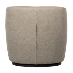 SERRA Fauteuil pivotant design en tissu