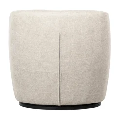 SERRA Fauteuil pivotant design en tissu