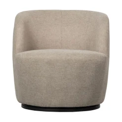 SERRA Fauteuil pivotant design en tissu