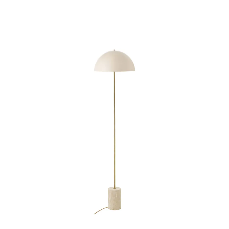 SHEFFIELD Lampadaire en marbre et métal H115cm