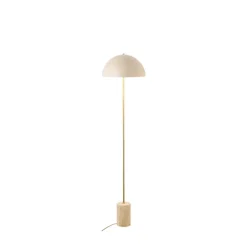 SHEFFIELD Lampadaire en marbre et métal H115cm