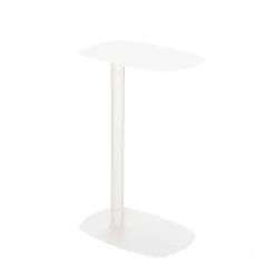 SIDY Table d'appoint en métal H66cm