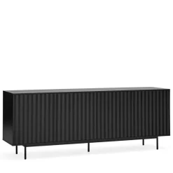 SIERRA Buffet en bois 4 portes 3 tiroirs L211cm