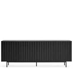 SIERRA Buffet en bois 4 portes 3 tiroirs L211cm