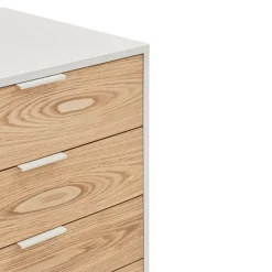 SIERRA Buffet en bois 2 portes 4 tiroirs L159,2cm