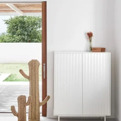SIERRA Buffet haut en bois 2 portes 2 tiroirs