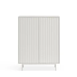 SIERRA Buffet haut en bois 2 portes 2 tiroirs