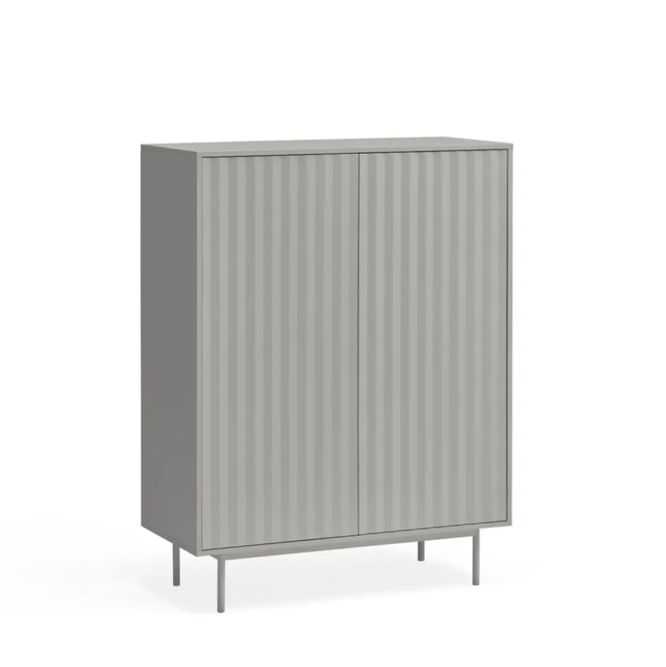 SIERRA Buffet haut en bois 2 portes 2 tiroirs
