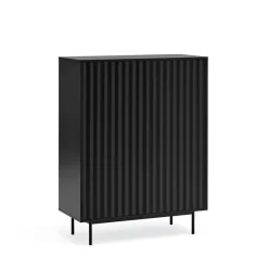 SIERRA Buffet haut en bois 2 portes 2 tiroirs