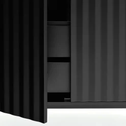 SIERRA Buffet haut en bois 2 portes 2 tiroirs