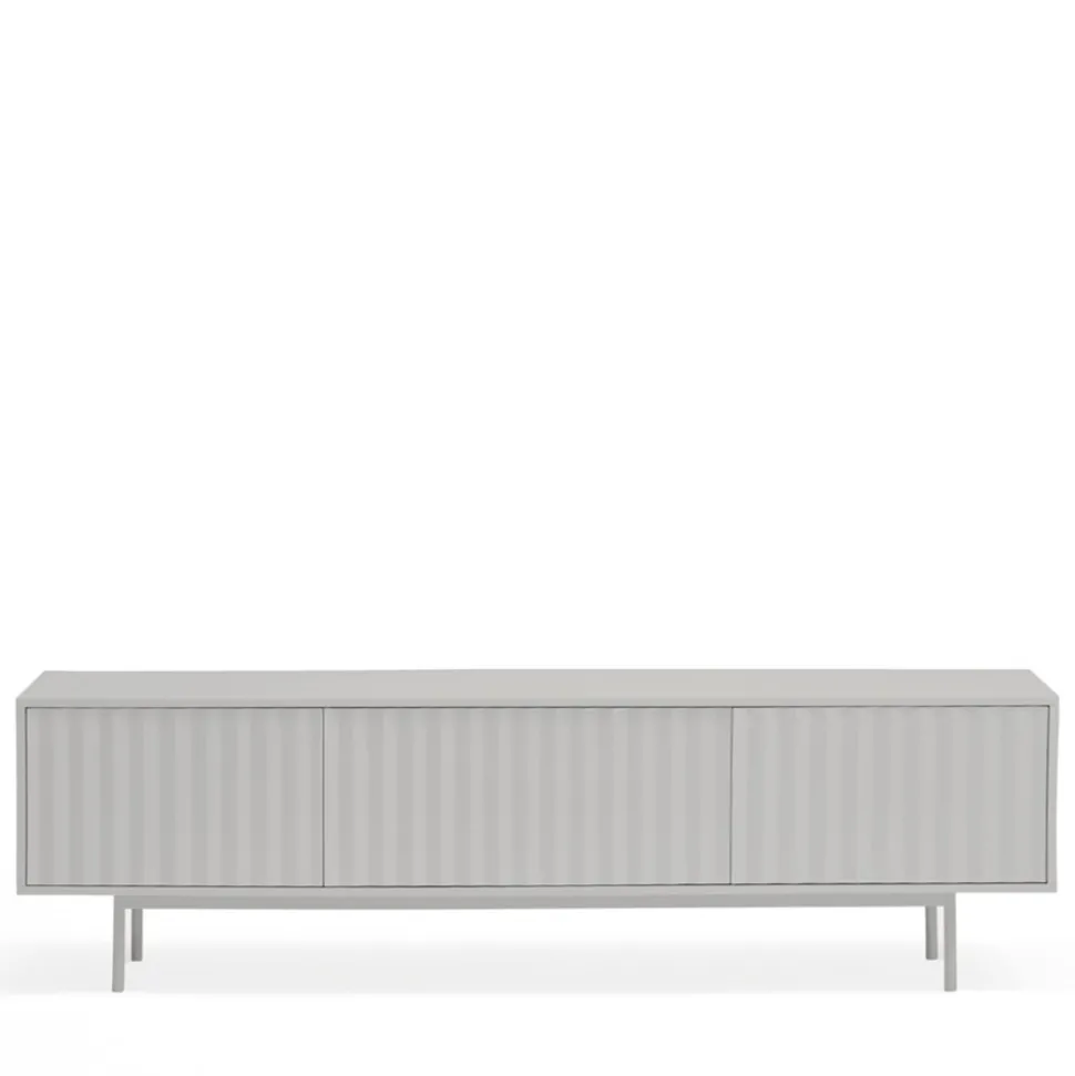 SIERRA Meuble TV en bois 3 portes L180cm
