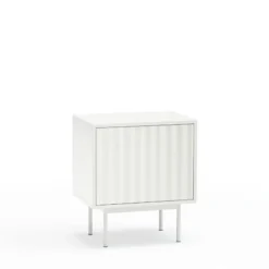SIERRA Table de chevet 1 porte 2 tiroirs en bois