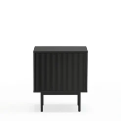 SIERRA Table de chevet 1 porte 2 tiroirs en bois