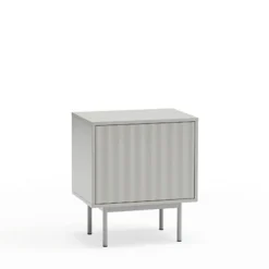 SIERRA Table de chevet 1 porte 2 tiroirs en bois