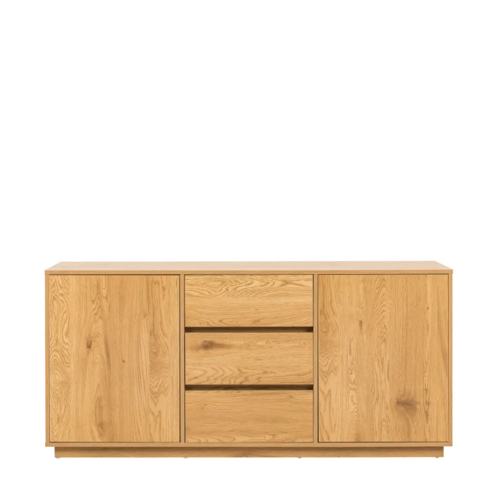 SINCE Buffet 2 portes, 3 tiroirs en bois L180cm
