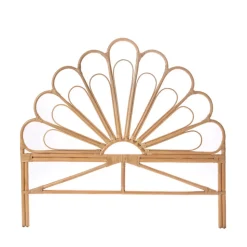 SINGARAJA Tête de lit design en rotin 148cm