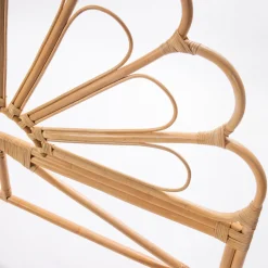 SINGARAJA Tête de lit design en rotin 148cm
