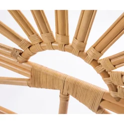 SINGARAJA Tête de lit design en rotin 160cm