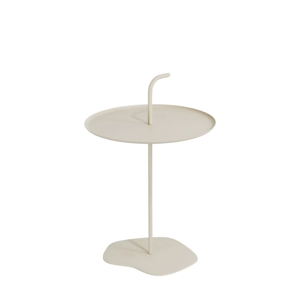 SIVO Table d'appoint de jardin en acier traité ø38cm