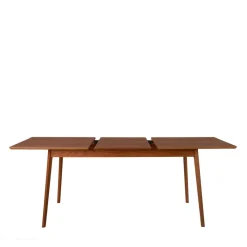 SKOLL Table à manger extensible 4 à 8 personnes 150-200x80cm