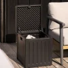 SOBRA Coffre de jardin en plastique 76L