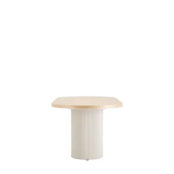 SOLVA Table à manger 10 personnes ovale en bois