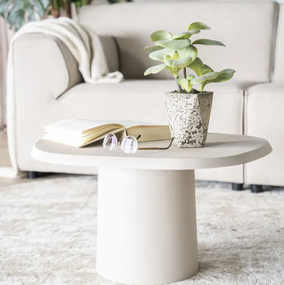 STEN Table basse en aluminium 57x71cm