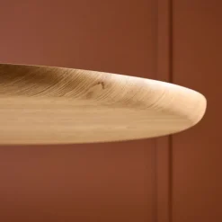 STJARNO Table à manger 8 personnes ovale en bois