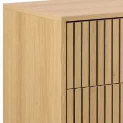STORO Commode 6 tiroirs en bois L157.9cm