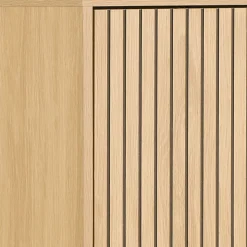 STORO Meuble à chaussures 3 portes en bois et métal L71,6cm
