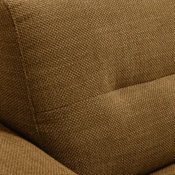 STUNE Canapé droit 4 places en tissu à accoudoirs larges