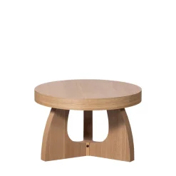 TALA Table basse ronde en bois ø55cm