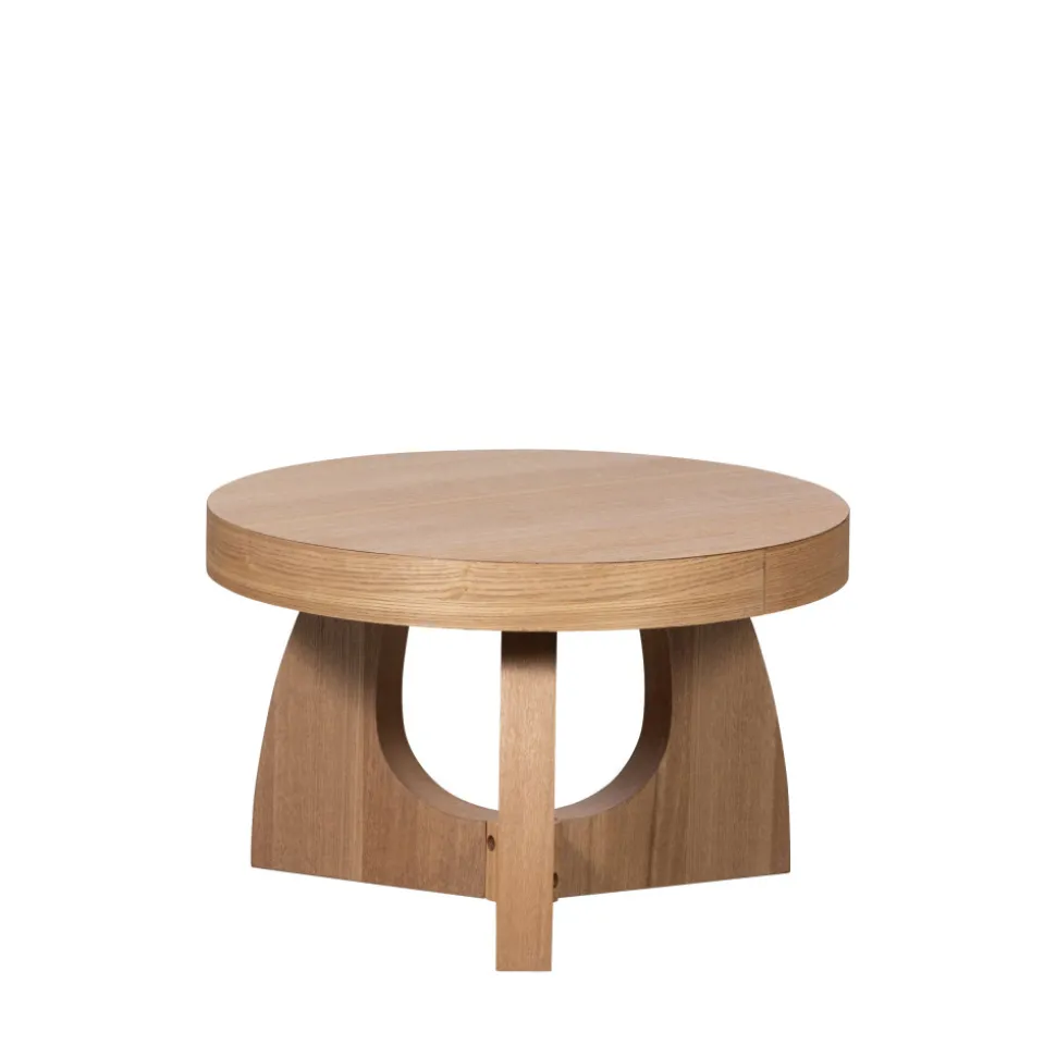 TALA Table basse ronde en bois ø55cm