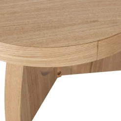 TALA Table basse ronde en bois ø55cm