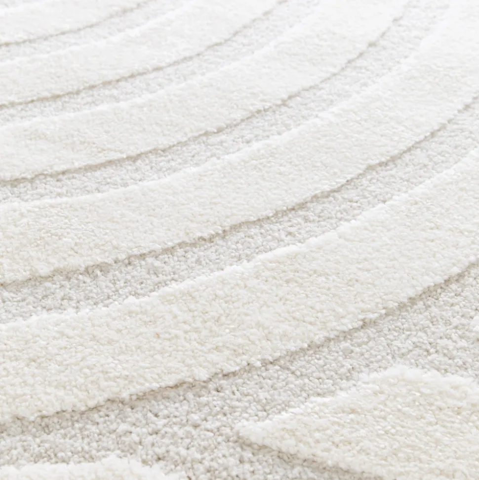 TARNA Tapis contemporain à motif géométrique