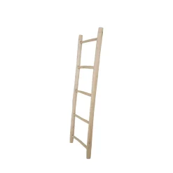 TEAK LADDER Echelle décorative en bois H150cm