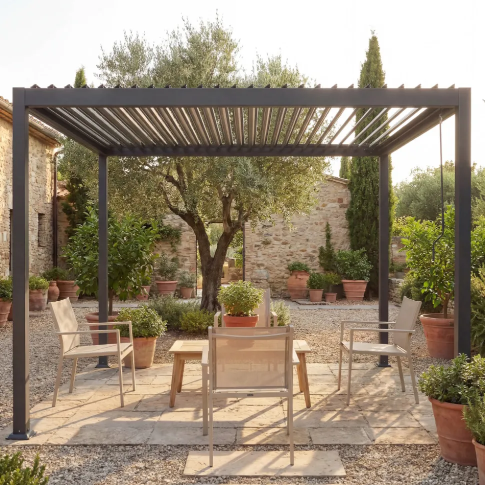 TERO Pergola bioclimatique en aluminium 4x3m