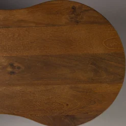TILON Table basse organique en bois 110x60cm