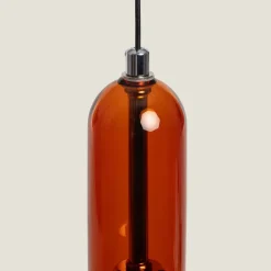 TIMO Suspension en verre avec LED intégrée ø15cm