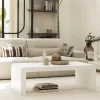 TOCOA Table basse en fibre de ciment 120x55cm