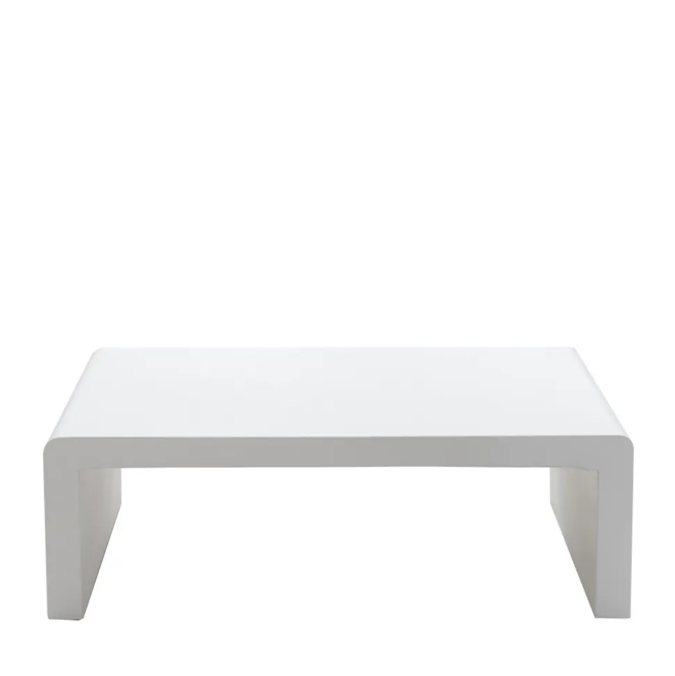 TOCOA Table basse en fibre de ciment 120x55cm