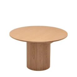 TOSCANA Table à manger extensible 4 à 6 personnes en bois ø120-160x120cm