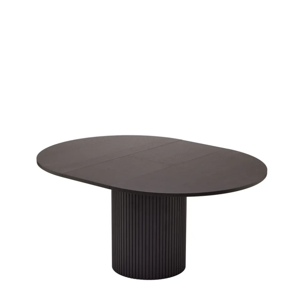 TOSCANA Table à manger extensible 4 à 6 personnes en bois ø120-160x120cm