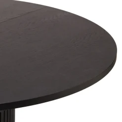 TOSCANA Table à manger extensible 4 à 6 personnes en bois ø120-160x120cm